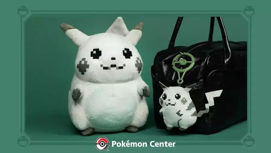 Retro Pikachu Plush and Keychain Unleashed by The Pokémon Company