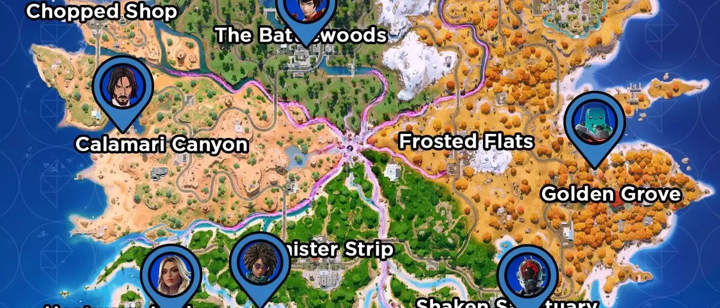 Uncovering Character and Specialist Locations in Fortnite Chapter 7 Season 3
