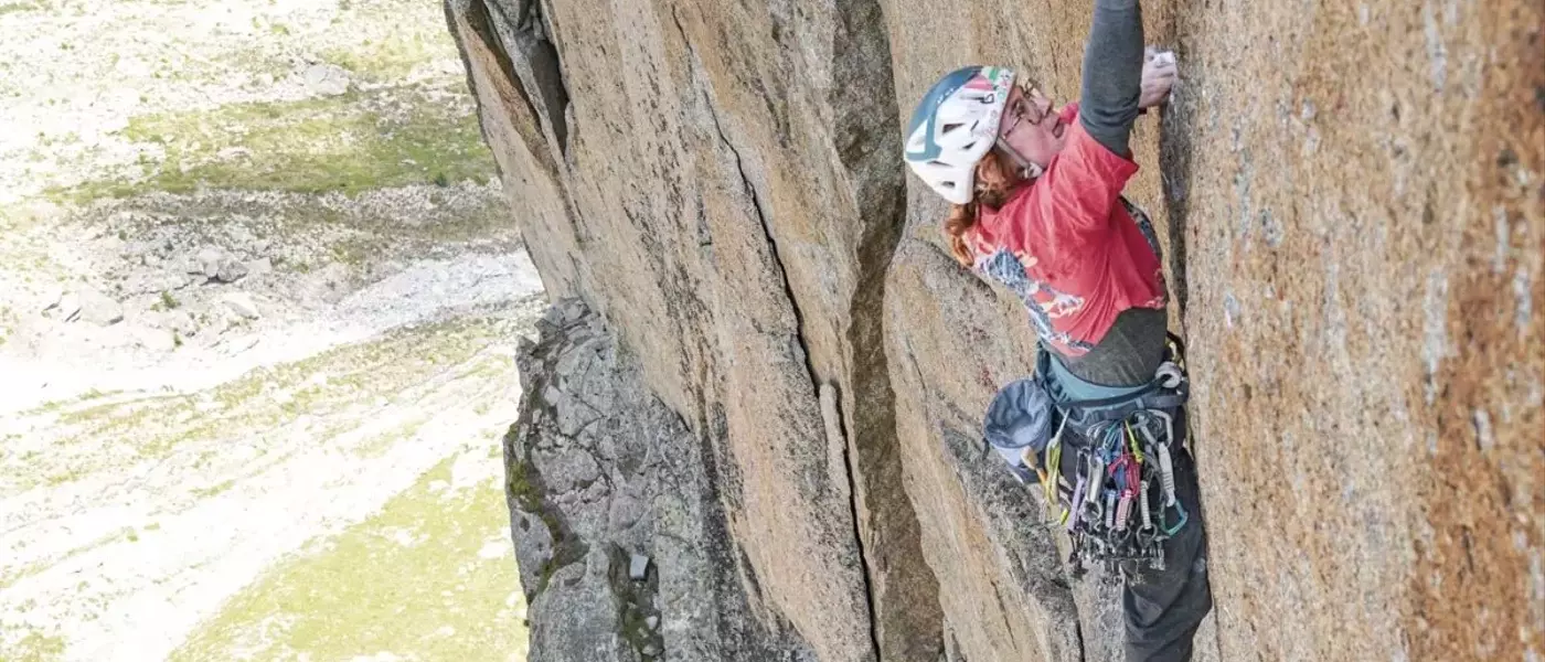 Soline Kentzel: Une Pionni￨re de l'Escalade sur "La Darbellay" au Petit Clocher du Portalet