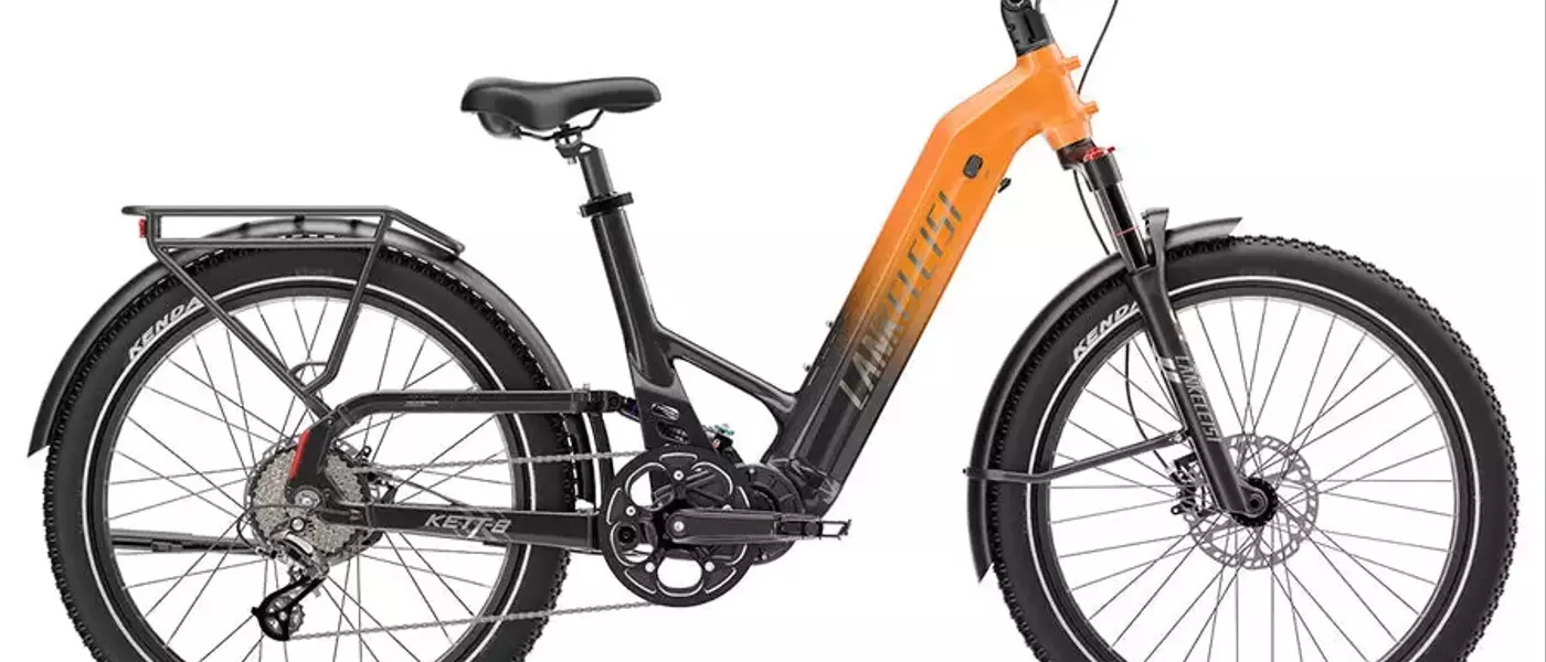 LANKELEISI KETT-8 : Le VTT électrique urbain à suspension intégrale