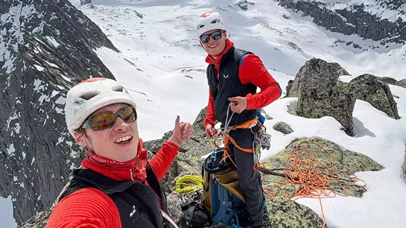 Ascension historique sur le Piz La Buora : "Magari vai s￬" ouvre la voie