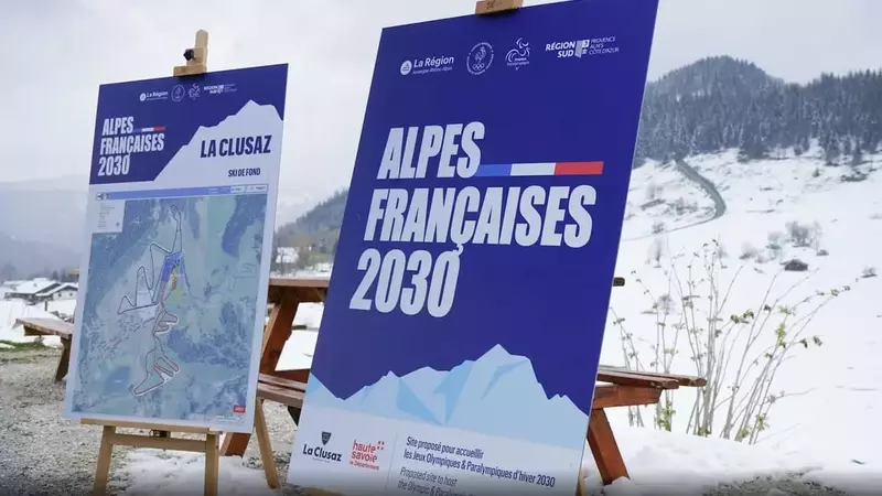 Les Alpes Françaises se préparent pour les Jeux Olympiques d'hiver de 2030