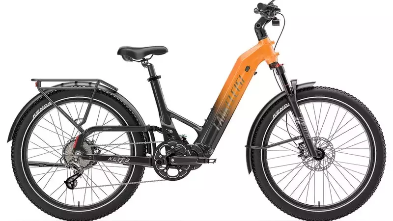 LANKELEISI KETT-8 : Le VTT électrique urbain à suspension intégrale