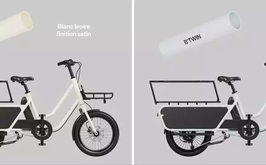 Decathlon introduit le vélo longtail E-Three 100 et un nouveau design pour le E-Three 500